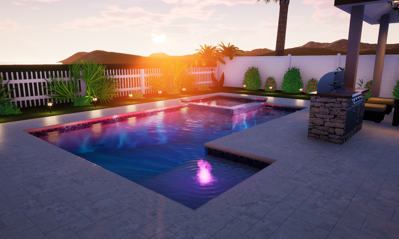 Pool Brokers1 Dusk